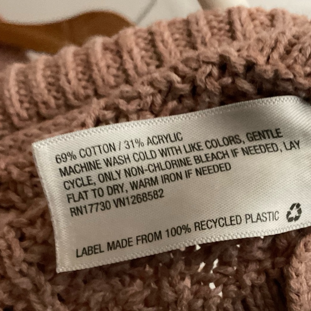 Universal Thread Textured Pink Sweater - image 5